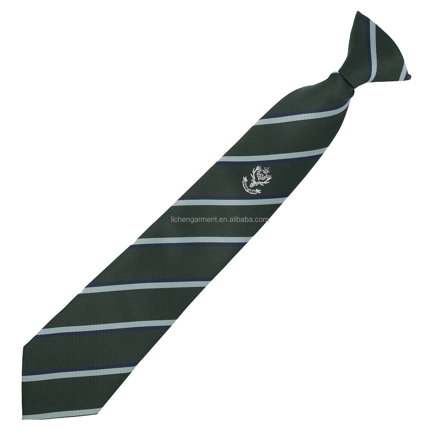 เนคไทแบบคลิปสีกรมท่า