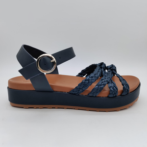 Pantofola ortopedica piattaforma sandalo <span class=keywords><strong>donna</strong></span> piattaforma estiva cinturino alla caviglia sandali con tacco <span class=keywords><strong>scarpe</strong></span> - Product Image 4