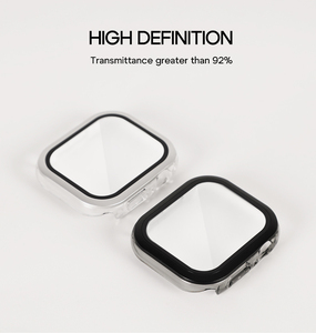 2.5D Cobertura Completa Curvada Suave 9H Anti-Scratch Anti-Shock PMMA Protector de Vidrio para Reloj 38/40/41/42/44/45/49MM Película de Reloj - Product Image 3