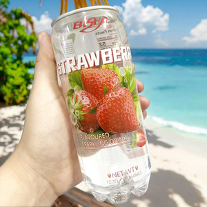 Grosir Elisha gaya rasa stroberi rasa rasa lembut minuman Soda glukosa dan kafein diinfus sampel gratis ditawarkan - Product Image 4