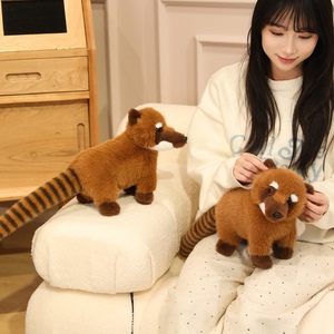 Peluche de <span class=keywords><strong>Mapache</strong></span> Sudamericano, Juguete de Peluche con Larga Patita, Relleno de Algodón PP Súper Suave, Regalo para Niños - Product Image 6