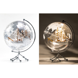 Wellfun Geografía para niños Educación <span class=keywords><strong>Mundo</strong></span> Globo 10 pulgadas Tierra Globo Luz LED Constelación geográfica Globo - Product Image 3