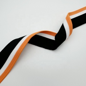 Jacquard Rib Knit Collar Jacquard <span class=keywords><strong>Neck</strong></span> Rib - Product Image 4