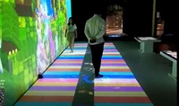 Projecteur d'ingénierie à haute luminosité HaoMing UST70, vidéoprojecteur à ultra courte focale 4K Max Laser 10000 Lumens pour la cartographie des bâtiments