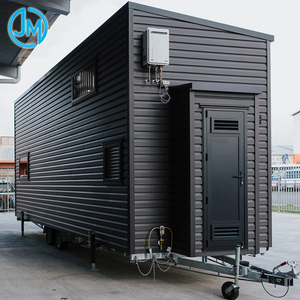 <span class=keywords><strong>Prefab</strong></span> đúc sẵn gói phẳng Modular container Camper di động Trailer di động nhà nhỏ trên bánh xe - Product Image 4