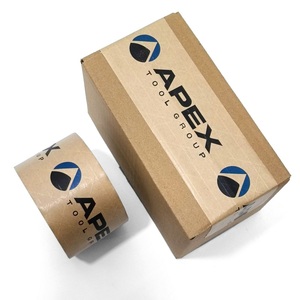 <span class=keywords><strong>2025</strong></span> Sản phẩm mới Waterpoof biểu tượng tùy chỉnh màu đen in nước kích hoạt đóng gói Kraft Băng Giấy - Product Image 1