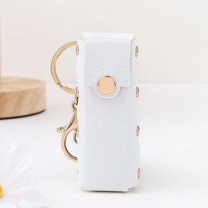 PU Da Son Môi Túi Của Phụ Nữ Ngoài Trời Trang Điểm Lưu Trữ Pouch Túi Xách Tay Mặt Dây Chuyền Thời Trang Mỹ Phẩm Túi - Product Image 2