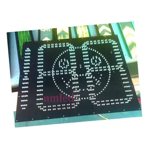 Signal de circulation électrique solaire <span class=keywords><strong>portable</strong></span> avec limite de vitesse radar Conception de visage simple et souriant pour la sécurité routière - Product Image 1