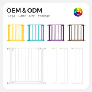 Barrière de sécurité <span class=keywords><strong>pour</strong></span> bébé Sair, protection d'<span class=keywords><strong>escalier</strong></span>, sécurité domestique, barrière de sécurité <span class=keywords><strong>pour</strong></span> bébé, barrière de sécurité en métal autoportante - Product Image 5