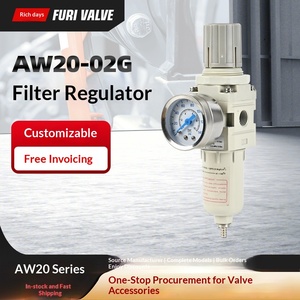 En Stock y Disponible para Entrega Inmediata, Válvula Reguladora Reductora de Presión con Filtro NPT de 1/4 de Pulgada - Product Image 5