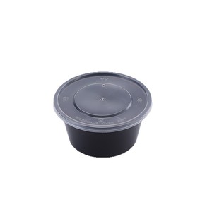 Disposable Round Plastic Bowls 0.4mm Thick For Soup Noodle Porridge Commercial Household Use - Product Image 3