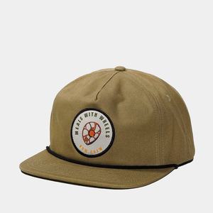 Gorra de 5 Paneles con Visera Plana, Cierre a Presión, Logotipo Personalizado OEM, Práctica y Moderna, con Parche de Algodón Tejido y Cuerda - Product Image 3