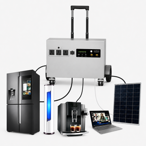 สถานีพลังงานสำรองแบบพกพา 1200W 2000W 3600W MPPT ชาร์จไฟรถยนต์ด้วยพลังงานแสงอาทิตย์ แบตเตอรี่สำรองพลังงานแสงอาทิตย์สำหรับบ้าน พร้อมไฟฉาย - Product Image 2