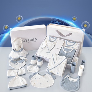 Ropa de bebé, conjunto de regalo para bebé recién nacido de otoño, Pelele para niño y niña recién nacido, Tops, productos de algodón para bebé - Product Image 3