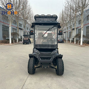 Voiture de golf électrique tout-terrain homologuée pour la route, 2+2 places, très vendue - Product Image 2