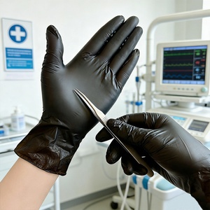 <span class=keywords><strong>Gants</strong></span> en PVC <span class=keywords><strong>sans</strong></span> <span class=keywords><strong>latex</strong></span> examen médical main de protection dentaire noir <span class=keywords><strong>sans</strong></span> poudre 4mil <span class=keywords><strong>gants</strong></span> en vinyle <span class=keywords><strong>jetables</strong></span> pour l'hôpital - Product Image 3