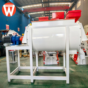 Điều kiện mới xách tay thép không gỉ động vật thức ăn gia súc và bột trộn sử dụng rộng rãi trong thức ăn chế biến máy - Product Image 2