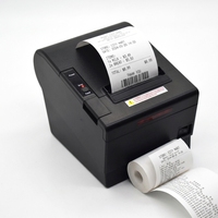 Imprimante thermique de reçus POS de bureau 80 mm pour petites entreprises, imprimante de factures sans fil Bluetooth avec coupe-papier automatique