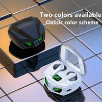 Écouteurs sans fil TWS P50 BT 5.4 à faible latence, casque de jeu HiFi, son étanche, lumière LED respirante, ENC, Type-C, portée 10m, commande tactile