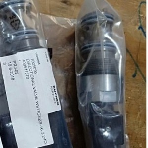 Vanne solénoïde WS220NA5 24VDC à double voie avec revêtement en caoutchouc, type débordement, pour systèmes hydrauliques - Product Image 3