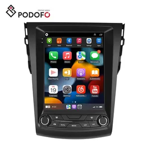 Podofo 9.7 Inch Android Autoradio Voor Toyota Rav4 2009-2012 Met Carplay Android Auto Gps Wifi Hifi Fm Rds