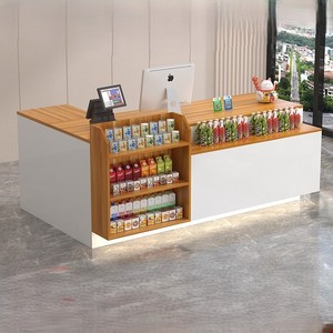 Bàn tiếp tân để thanh toán quầy cửa hàng tiện lợi siêu thị trà sữa cửa hàng Thai Sản cửa hàng dược phẩm-Thiết kế cửa hàng - Product Image 2
