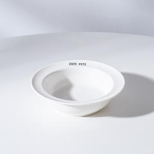 Comedero Elevado de Cerámica y Hierro Ecológico e Impermeable 2 en 1 para Mascotas con Diseño de Soporte para el Cuello que Previene el Acné en la Barbilla y Mejora la Postura - Product Image 3