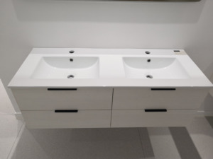 Waschtisch Céramique Top Lavabo Sanitaire Vanité Évier Salle De Bains Populaire <span class=keywords><strong>Vasque</strong></span> <span class=keywords><strong>En</strong></span> Céramique Évier Cabinet Bassin 4001ASP-121 - Product Image 3