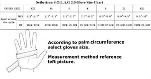 Guanti Tattici Sportivi Seibertron Brevettati S.O.L.A.G 2.0 con Touchscreen, Resistenti all'Acqua e Protezione dagli Impatti - Product Image 6