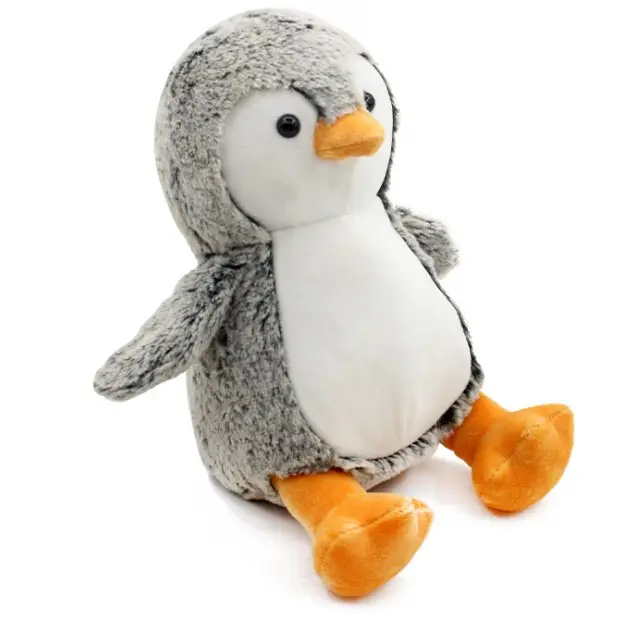 Máquina de garra barata à venda em 2019 original mini pinguim, brinquedo de pelúcia, mascote