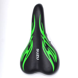 Sillín de Bicicleta de Carretera Nuevo 2026, Asiento de Bicicleta de Montaña <span class=keywords><strong>MTB</strong></span>, Sillín de Cuero <span class=keywords><strong>para</strong></span> Hombre con Carcasa de Acero - Product Image 2