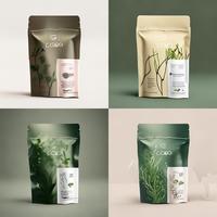 Sachet Doypack Noir Brillant Personnalisé en VMPET avec Forme Découpée, Sachet d'Emballage Alimentaire en PET