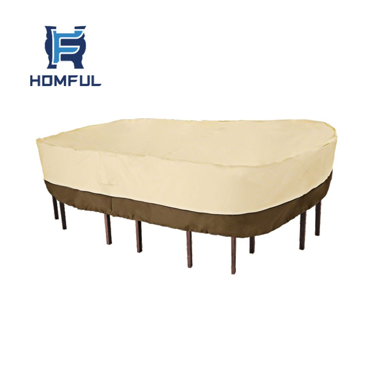 HOMFUL Outdoor Garden Furniture Cover Patio Table and Chair Set Cover