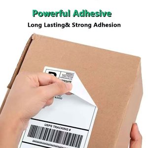 Étiquette d'expédition thermique en papier personnalisé d'usine de fournisseur de la Chine pour le colis - Product Image 3