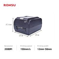 Imprimante de Rubans en Satin Cadeaux Double Rangée Multifonction Bureau Grande Vitesse Étiqueteuse Adhésive