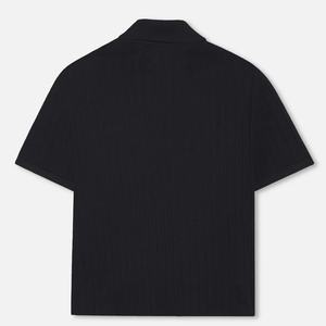 Polo Personalizado para Hombre con Cuello en V, Manga Corta, Mezcla de Algodón, Informal, Veraniego, Tejido de Punto, Suave, con Botones, Suéter Básico - Product Image 3