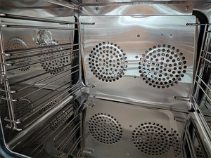<span class=keywords><strong>Horno</strong></span> de convección multifunción para panadería, Mini <span class=keywords><strong>horno</strong></span> de convección eléctrico con dispositivo protector contra el calor, 4 bandejas - Product Image 5