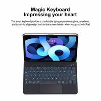 Casing Keyboard Nirkabel OEM Gaya Magic untuk iPad Pro 11 12.9 Pengisian Cepat Ramah Perjalanan Touchpad Ultra Tipis