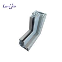Diseño moderno de ventanas correderas de PVC, ventanas correderas de doble acristalamiento UPVC