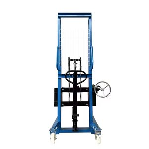 Giá trị tốt nhất 400kg Giant-di chuyển hướng dẫn sử dụng dầu trống Stacker xe tải 1600mm mới xe nâng Ống cuối hình thành máy - Product Image 6