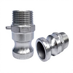 KWONGYIP 304 Stainless Steel <b>Quick</b> <b>Connector</b>, Water Pipe Fitting, Straight Insert Type, External Thread - Product Image 1