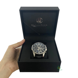 Cajas de Regalo para Relojes de Cuero Personalizadas Estuches de Lujo de Alta Calidad Empaque para <span class=keywords><strong>Reloj</strong></span> de Pulsera <span class=keywords><strong>Caja</strong></span> de <span class=keywords><strong>Reloj</strong></span> Negra Mate Individual Vacía de Papel - Product Image 6