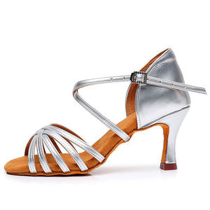 Nouvelles Chaussures Latines à Talon pour Femmes, Chaussures de Danse de Salon Salsa Classiques - Product Image 6