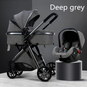 Poussette de luxe 3 en 1 pour bébé avec certificat CE sac organisateur de poussette <span class=keywords><strong>caddy</strong></span> organisateur de couches pour bébé - Product Image 5