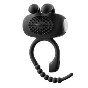 ألعاب استمناء للرجال، منتجات تحفيز للارتداء الذكوري، حلقة تأخير القذف من السيليكون مع خاصية الاهتزاز - Product Image 2