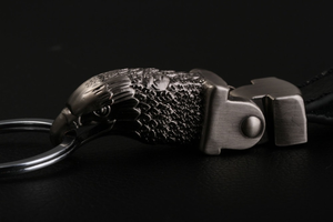 Llavero de Cuero y Metal con Colgante de Águila Masculino y a la Moda para Coche, Bolso o Cartera - Product Image 3