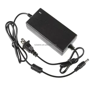 12v 1a Plug ארה"ב 2 Amp 2.1mm Dc 2.5mm 3 פין 5v 2a ספק כוח קיר מתאם