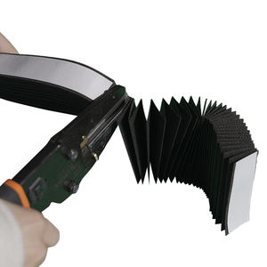 Cortina de Papel Plegable Portátil, Fácil de Instalar <span class=keywords><strong>Sin</strong></span> Perforar Agujeros, Proporciona Sombra Dentro de las Persianas, Cortina con Aislamiento Térmico - Product Image 6