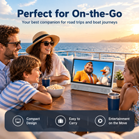 Téléviseur tactile 215 pouces pour bateaux et navires - DVB-T2/S2, 9000mAh, 4H - WiFi, BT, ISDB pour Yacht et Navire