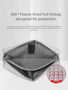 Bolsa de Mensajero para Portátil Personalizada de Poliéster 900D Resistente a Salpicaduras con Protección de Bolsa de Aire de 360° para Hombres y Mujeres - Product Image 4